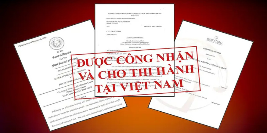 外国仲裁裁决在越南的承认和执行